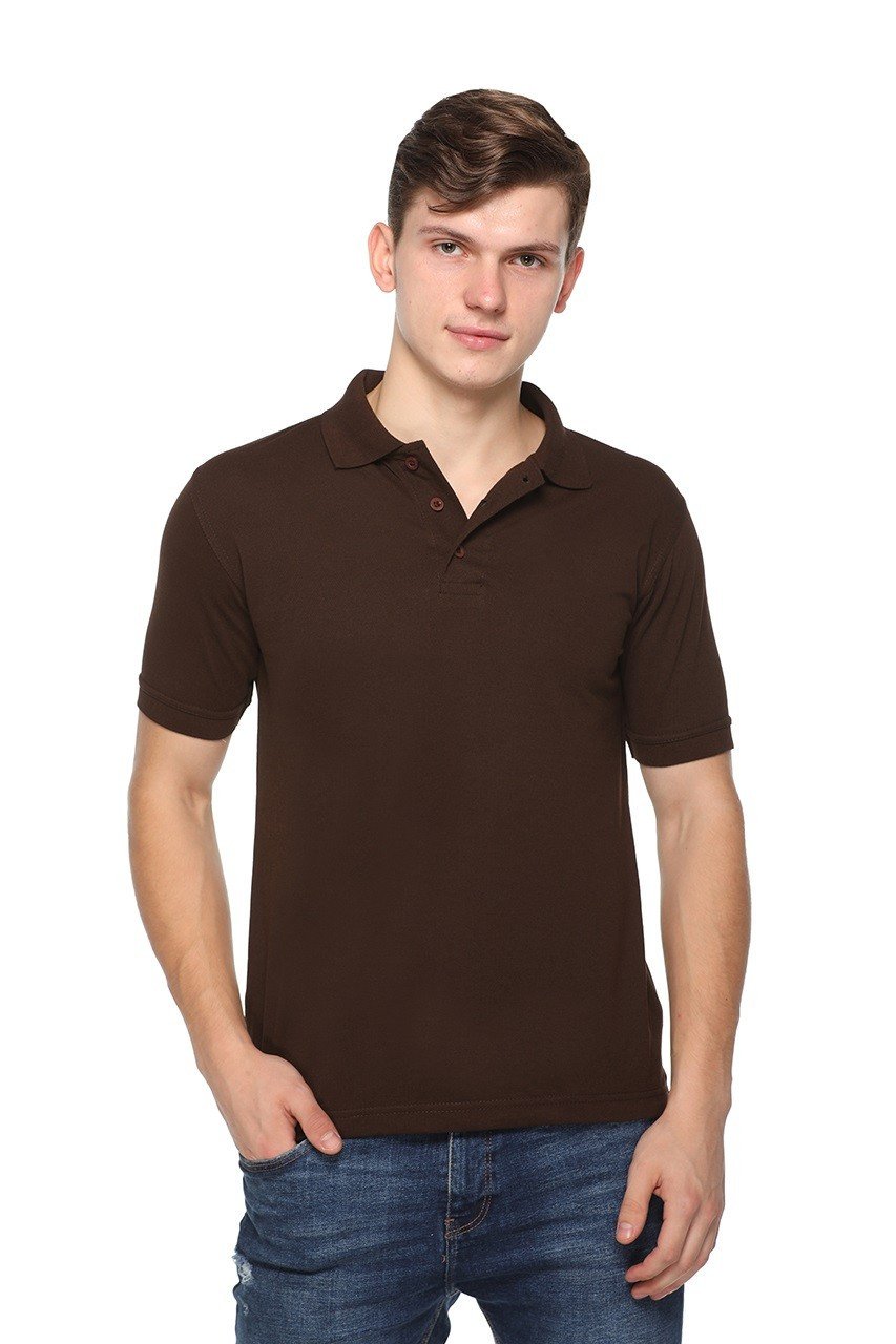 Dark Chocolate -Pikmee Fast Tees/polo t shirt