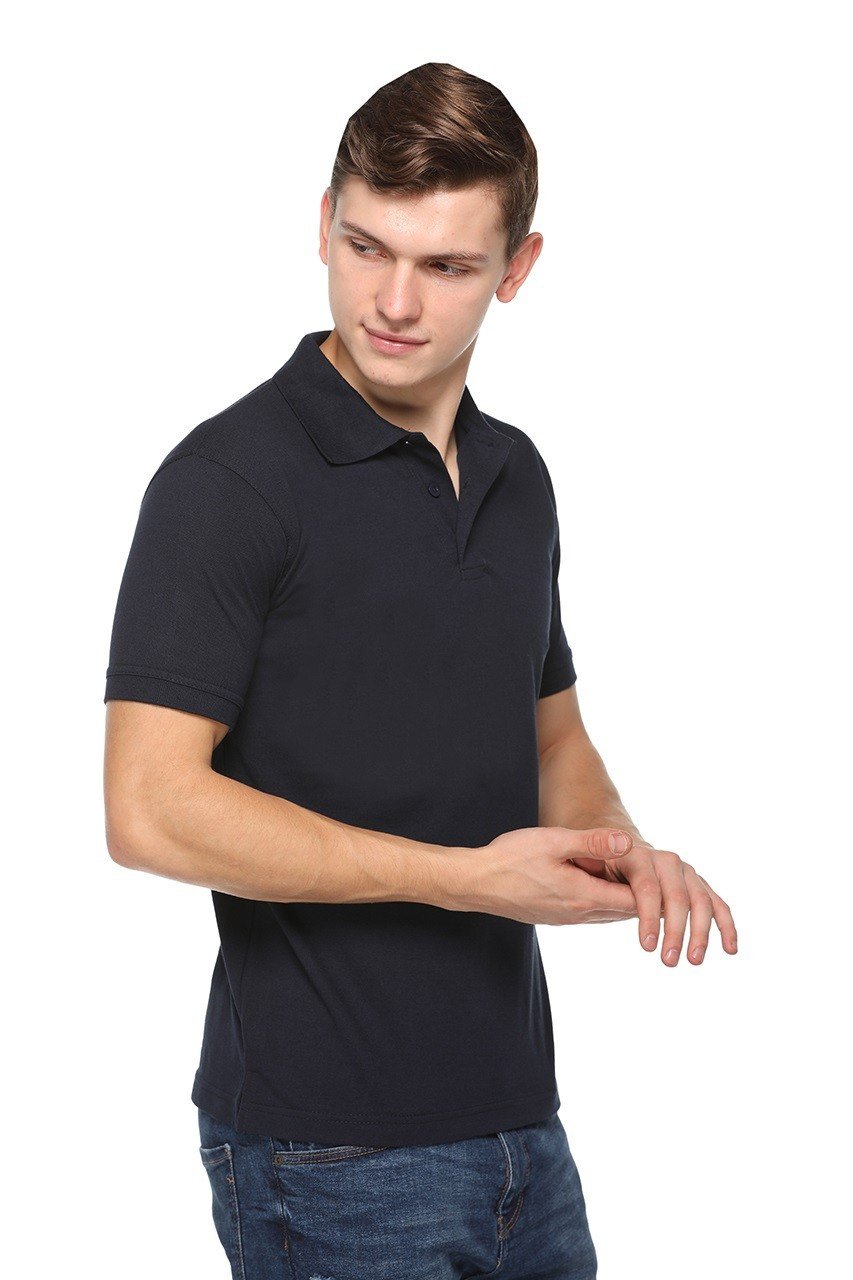 Black -Titlis Polo t shirt
