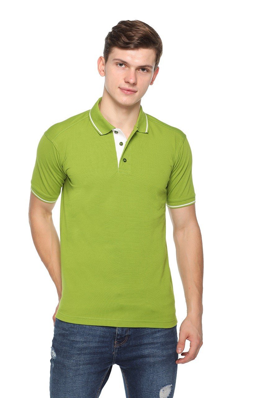 Apple green -Pikmee Highline Single Tipped T-shirt