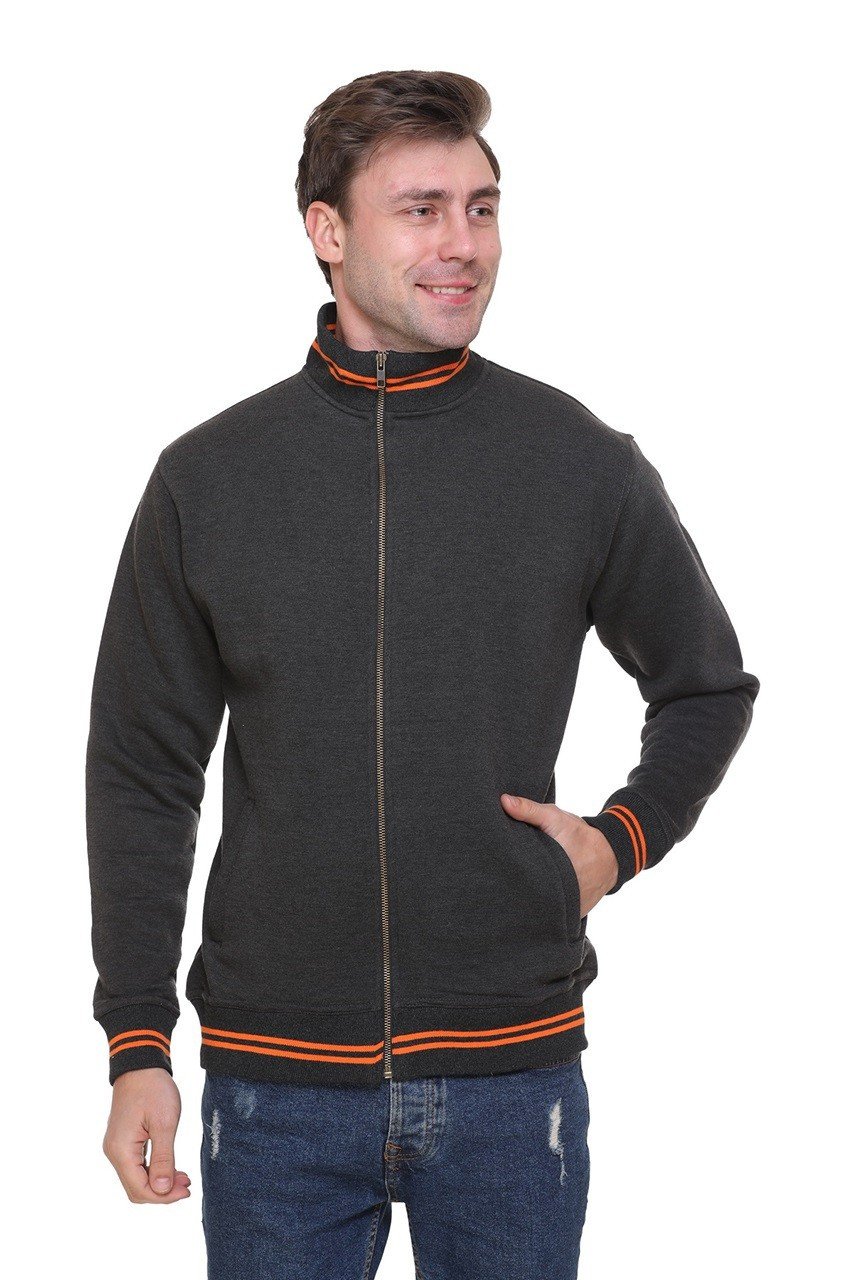 Charcoal Grey-Pikmee Zero Degree Turtle Neck / Sweatshirt