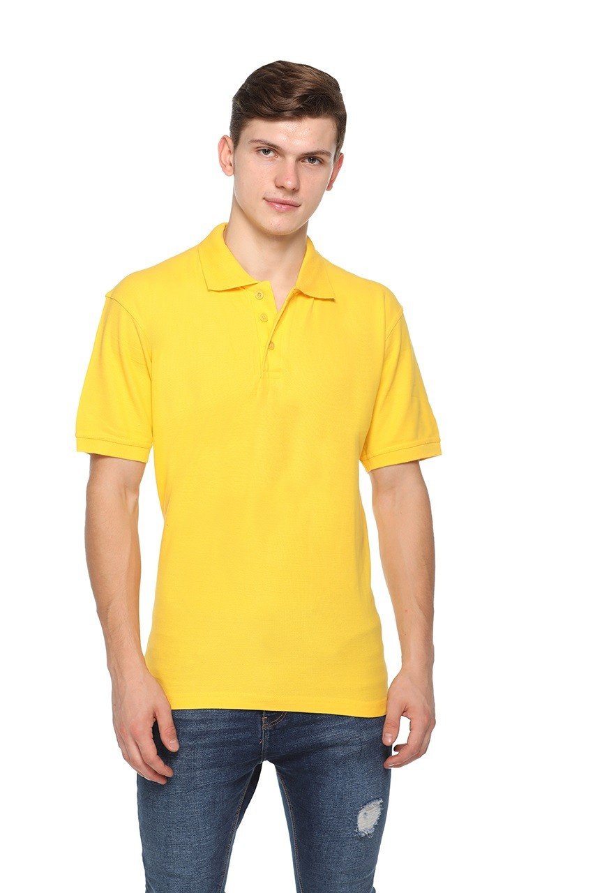 Mango Yellow -Pikmee Fast tees /polo t shirt