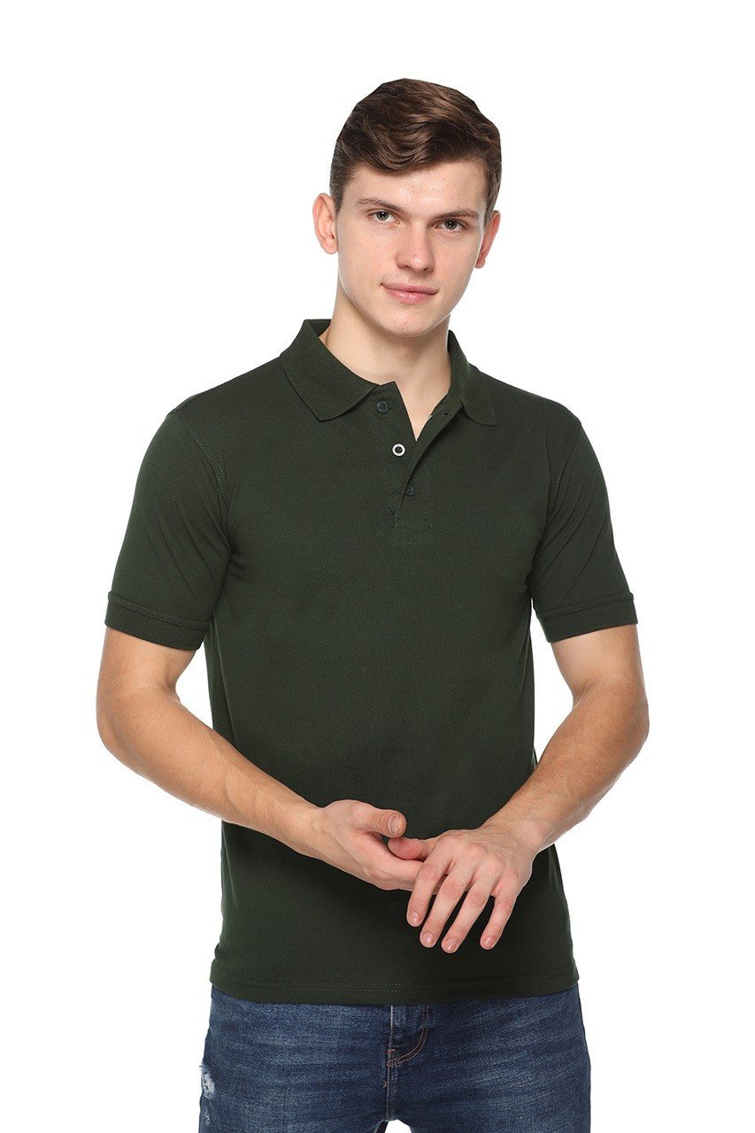 Olive Green-Pikmee Promo t shirt