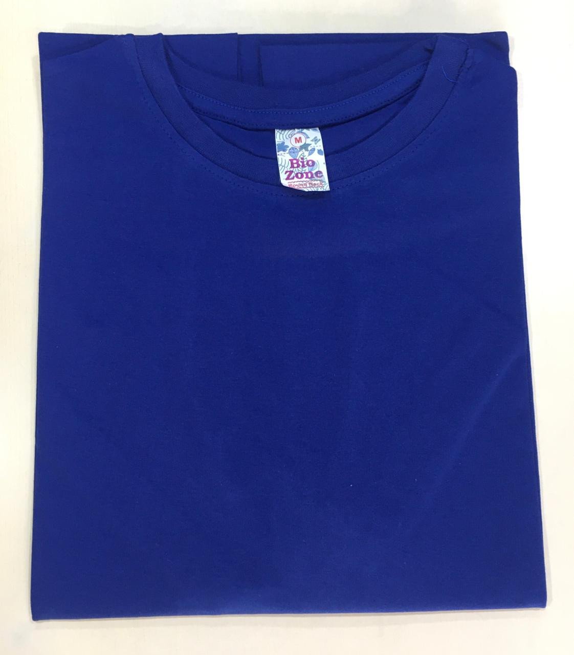 Bio Zone Round neck t shirt - Royal Blue